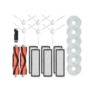 Imagem de Compatible With Xiaomi Robot Vacuum S10+ / S10 Plus Robot Vacuums Cleaner Spare Parts Main Side Brush Hepa Filter Mop Cloths Replacement(Set 1)