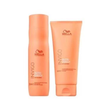 Imagem de Kit Wella Nutri Enrich Shampoo 250ml e Condicionador 200ml