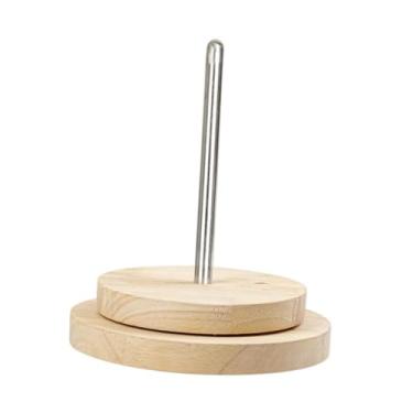 Imagem de Sclmgo Suporte para Novelos de Lã, Armazenamento, Dispensador Giratório, Suporte para Materiais de Artesanato, 15 Cm X 17 Cm