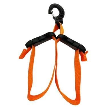 Imagem de Generic Cinta para nadadeiras de mergulho, acessórios, suporte para equipamentos, suporte profissional para mergulho com snorkel, nadadeiras, fivelas para, Laranja