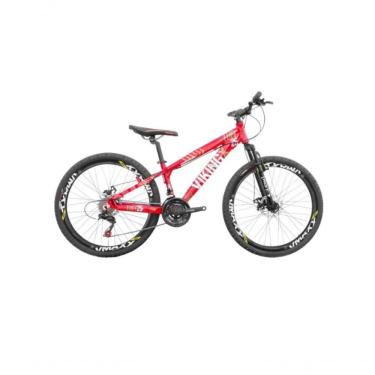 Imagem de Bicicleta Viking 26 Câmbio Importado 21v Vmaxx Vermelho