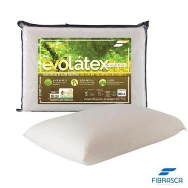 Imagem de Travesseiro Evolátex Médio Fibrasca Evolução Do Látex 50x70