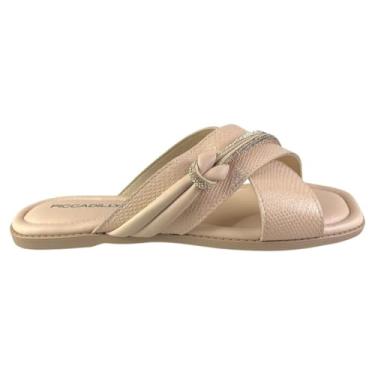 Imagem de Chinelo Rasteira Feminina Rose Piccadilly Conforto (Rose, BR, Adulto, Numérico, 39)