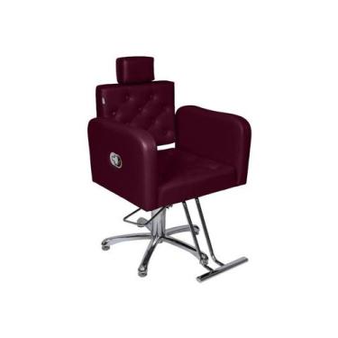 Imagem de Poltrona/Cadeira TOKYO Hidráulica Reclinável para Salão - RGV Móveis p