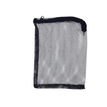Imagem de Saco de filtro de nylon de 15 x 20 cm para aquário, suprimentos de filtro, saco de isolamento com zíper de rede reutilizável para peixes e animais aquáticos