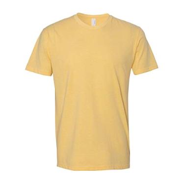 Imagem de Camiseta masculina Next Level, Banana Cream, Medium