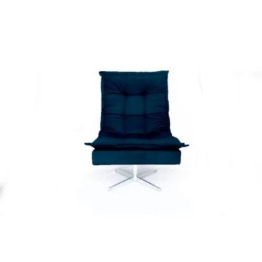 Imagem de Poltrona Decorativa Nilla Chaise Tecido Liso