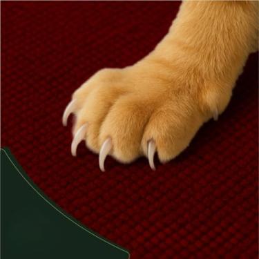 Imagem de Arranhador Protetor Adesivo Gatos Pet Sofá, Cama e Moveis(Vermelho,100cmX50cm)