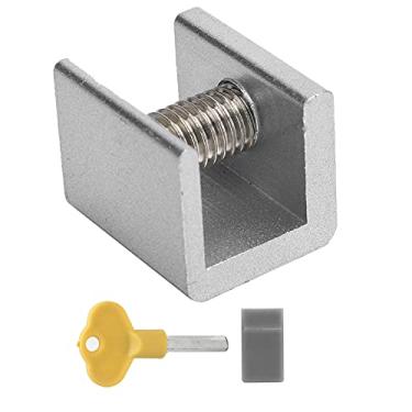 Imagem de Mingzhe Conjunto de Bloqueio de Janela Deslizante Tela Antifurto Rolha de Segurança Proteção para Escritório Doméstico Liga de Alumínio