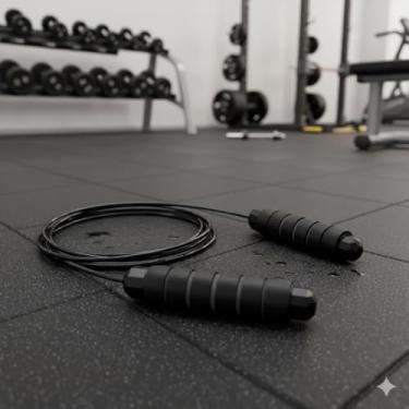 Imagem de Corda de Pular Profissional Ajustável Crossfit Exercícios Fitness Treino