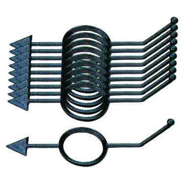 Imagem de oshhni Kit com 10 marcadores de posição de bola para treino de bilhar e sinuca, ideal para jogadores de nível intermediário, com guia de mira e acessórios, Preto