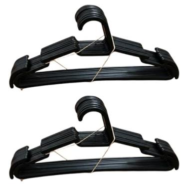 Imagem de Kit Com 10 20 30 50 Cabides Reforçado Para Roupas Antideslizantes Calça Camisa Calça e Casacos Gravatas Cintos Cabides Multiuso (20)