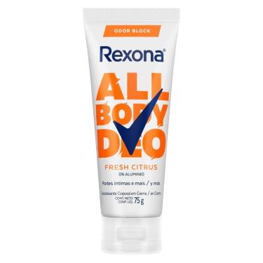 Imagem de Desodorante Rexona Corporal All Body Deo Fresh Citrus Creme 75g