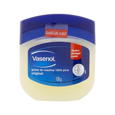 Imagem de Vasenol Geleia De Vaselina 100% Pura Original 100g