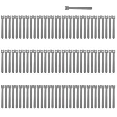 Imagem de 100 PCS Cabos de Fixação Reutilizáveis Cintas para Computador Microfone Alto-Falante Guitarra TV Nylon Organização Casa e Escritório