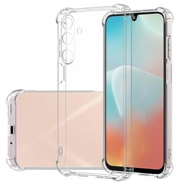 Imagem de Zeking Capa para Samsung Galaxy A57 5G, Cantos Reforçados Transparentes Cristalinos TPU Absorção de Choque Capa Flexível para Samsung Galaxy A57 5G (Transparente)