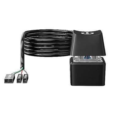 Imagem de ZEZEFUFU Cabo de fonte de alimentação do interruptor de alimentação do computador de mesa, botão de interruptor liga/desliga da placa-mãe do PC de início remoto externo