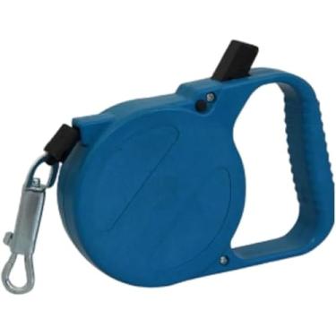 Imagem de Guia Retrátil 3m Cachorro com Trava Pet