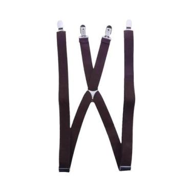Imagem de Suspensórios Elásticos Ajustáveis Para Homens E Mulheres, Modelo X, La