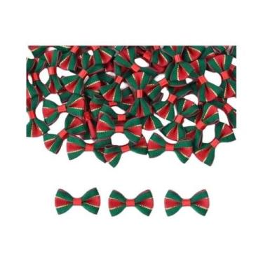 Imagem de Laços De Fita De Poliéster Mini De Natal 10-200 Peças Para Artesanato 