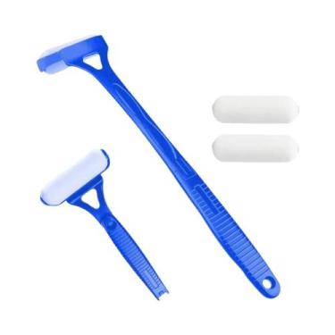 Imagem de Aplicador De Loção Portátil E Dobrável Com Cabo Longo Para Protetor So