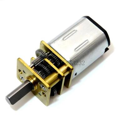 Imagem de Mini Motor De Engrenagem De Metal DC 3V/6V/12V Com Roda De Engrenagem 