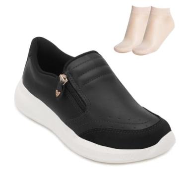 Imagem de Tênis Slip On Mississipi Pb e Meia Ms25-mf603
