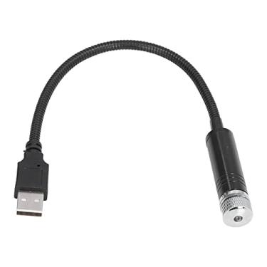 Imagem de Generic Projetor de Carro Luz Ambiente Usb Estrela Luz Noturna Fácil de Usar Criativo Atmosfera Romântica Roxo Azul Liga de Alumínio