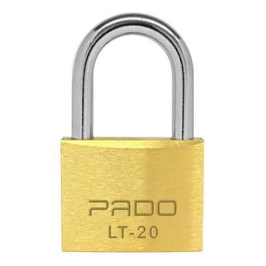 Imagem de Cadeado Pado 20mm Latão Maciço Segurança E Qualidade