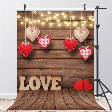 Imagem de Pano de fundo de madeira para dia dos namorados, tecido vermelho, coração, amor, dia dos namorados, marrom, madeira, chá de bebê, aniversário, dia das mães, decoração de madeira, suporte para estúdio