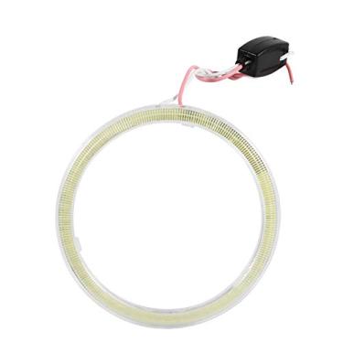 Imagem de Mingzhe Anéis de Halo de Olhos Anjo Super Brilhantes Farol LED, DRL Alto Brilho para Carro Motocicleta, Chips COB (90mm)