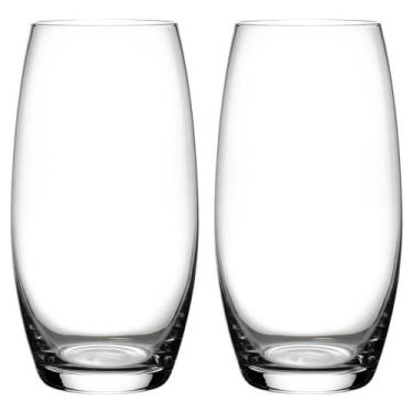 Imagem de Jogo de Copo de Cristal Transparente Versat Long Drink 520ml 2 peças -