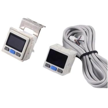 Imagem de ZSE30AF / ISE30A Interruptor de pressão eletrônico de pressostato/medidor de pressão digital Processador de fonte de ar 1 peça (ZS-27-C)