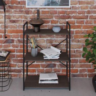 Imagem de Estante com 3 Prateleiras 84x60x33cm Yon - Metalig