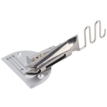 Imagem de Pastas de costura MUNEFE, pasta de borda curva de encadernação, conjunto de viés de ângulo reto de dobra dupla ajustável para ponto fixo ou máquina de costura de computador (26 mm)