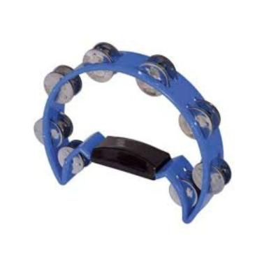 Imagem de Pandeiro Meia Lua Azul Spanking