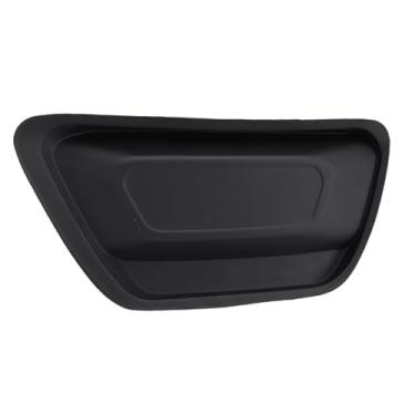 Imagem de aqxreight Tampa da Luz de Nevoeiro Moldura Elegante Preto Abs Pára-choque Dianteiro Lâmpada de Nevoeiro Guarnição Capa para Carro (Esquerda FL3Z16491DA)