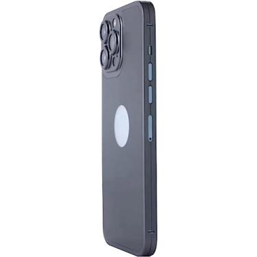 Imagem de IENYU Capa para iPhone 14/14 Pro/14 plus/14Pro max, com resistente a arranhões e anti-impressão digital, cobertura total 360 cobertura de corpo inteiro capa protetora rígida à prova de choque (cor: preto, tamanho: 14 6,1'')