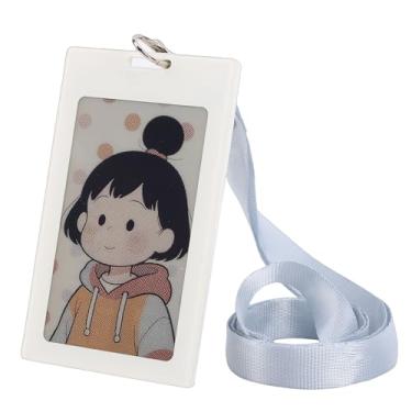 Imagem de Cryfokt Porta-crachá, porta-crachá de Identificação Inteligente Reutilizável Com NFC, à Prova de água e à Prova de Baixa Temperatura, Identificação de Placa de Identificação de