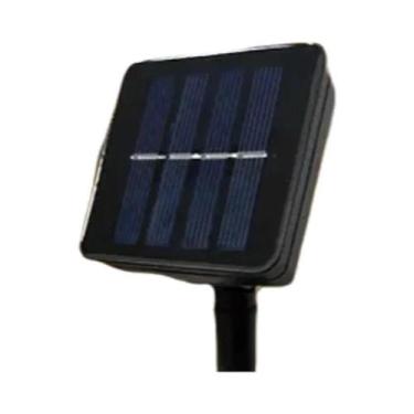 Imagem de Luzes De Cortina Solar LED À Prova d'Água Para Exterior, Luzes De Fada