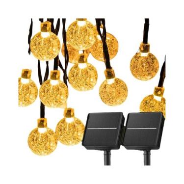 Imagem de Luz De Cordão Solar À Prova d'Água Para Exterior IP65 Com 8 Modos Para