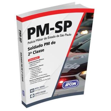 Imagem de Apostila PM SP 2022 - Soldado PM de 2ª Classe - GRUPO APCON