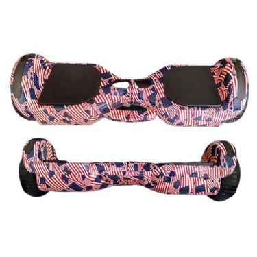 Imagem de Hoverboard Esporte Skate Elétrico Adesivo America - Usa Nº13