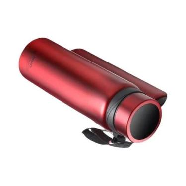 Imagem de Garrafa Térmica De Aço Inoxidável De Grande Capacidade Com Dupla Pared