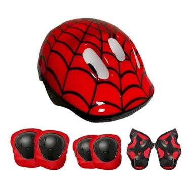Imagem de Kit Proteção Infantil Rad7 Capacete Criança Bike Skatepatins