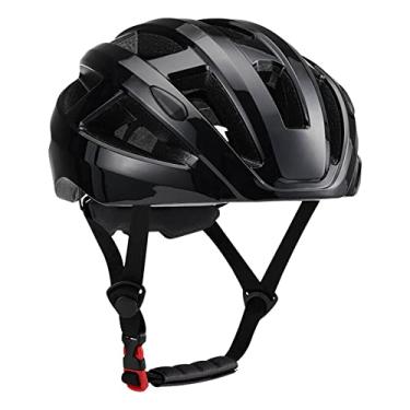 Imagem de Lljsszr Capacete, Capacete, Capacete para Andar de Bicicleta, Capacete para Patinação, Capacete para Bicicleta, Capacete para Deslocamento Diário, PRETO