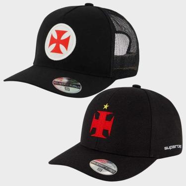 Imagem de kit com 2 Bonés Vasco-Unissex