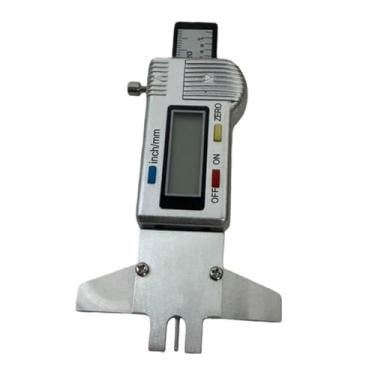 Imagem de menolana Régua de altura de cordas de guitarra, indicador de calibre de cordas, medidor portátil de distância e altura de cordas, paquímetro.