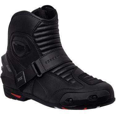 Imagem de Bota X11 Race Sport Cano Curto em Couro Motociclista Masculina-Masculino