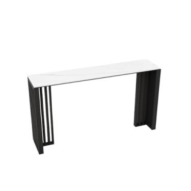 Imagem de Mesa de bar de ardósia de luxo leve para casa, divisória de sala de estar, simples, estreita, longa, mesa de jantar, mesa de jantar (pequena)